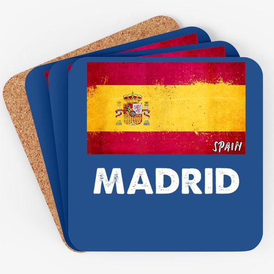 Madrid Spain Coaster