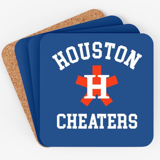Houston Asterisks Trashtros Cheated Houston Cheaters Coaster