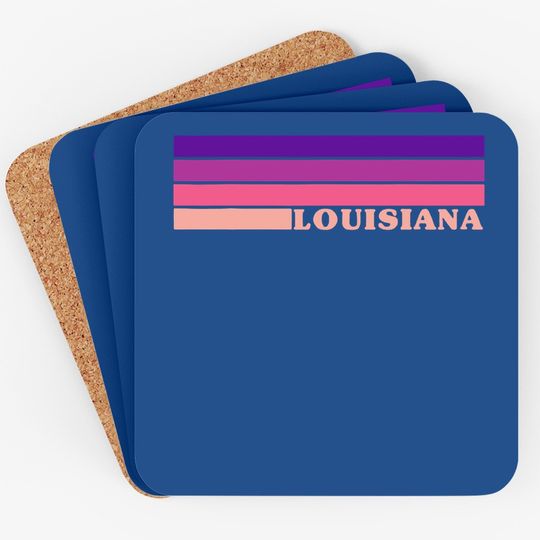 State Of Louisiana Coaster