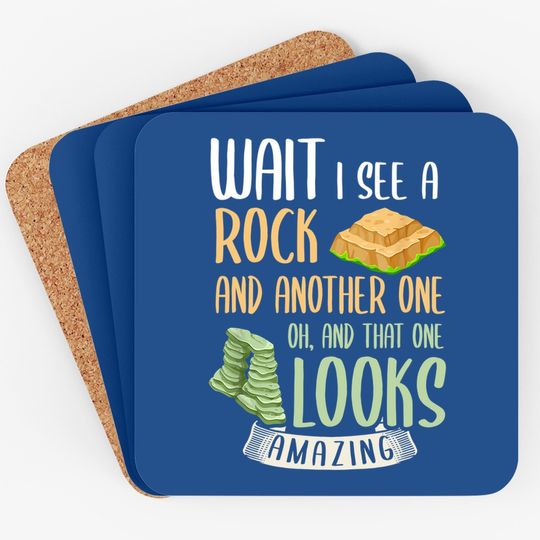 Joke Rock Collector Geology Gift Coaster