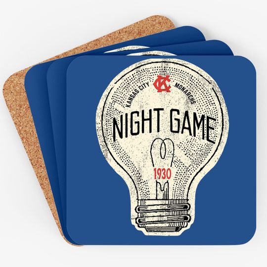Negro Leagues First Night Game Coaster