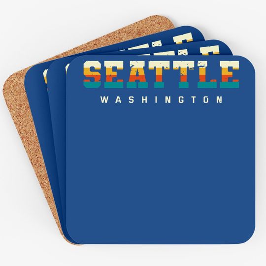 Seattle Washington Hometown Coaster