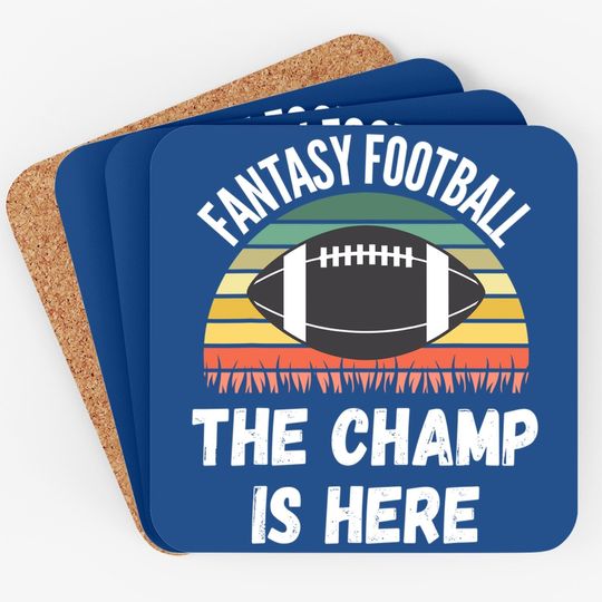 Football Draft Day, The Champ Is Here Coaster