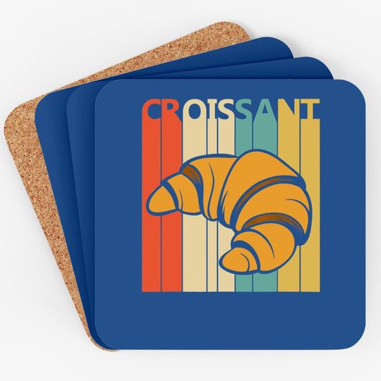 Vintage Croissant Coaster