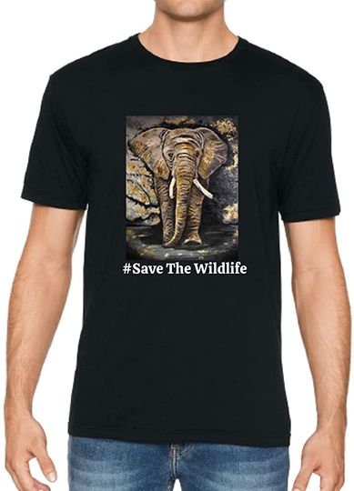 Neewsee Elephant Save The WildlifeT Shirt