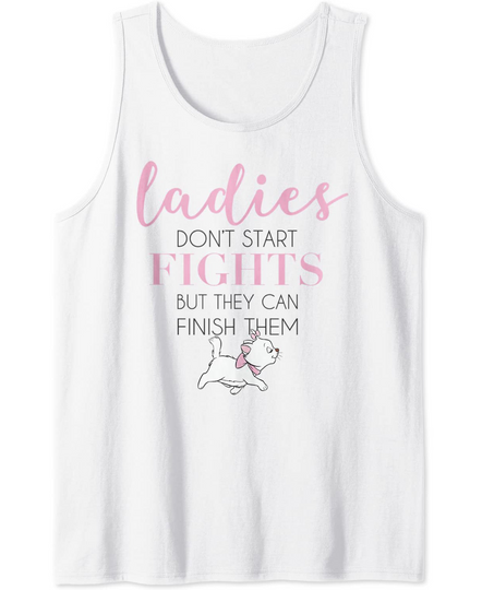 The Aristocats Marie Ladies Don't Start Fights Tank Top