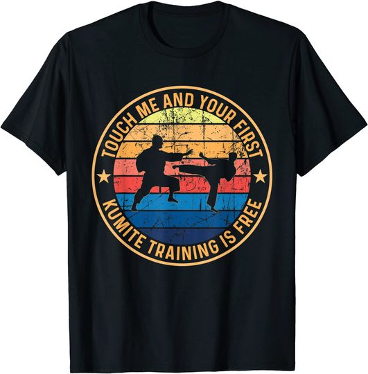 Kumite Training Free & Sports Martial Arts T Shirt