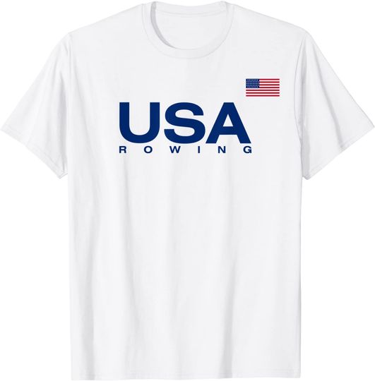 USA Rowing Flag T Shirt