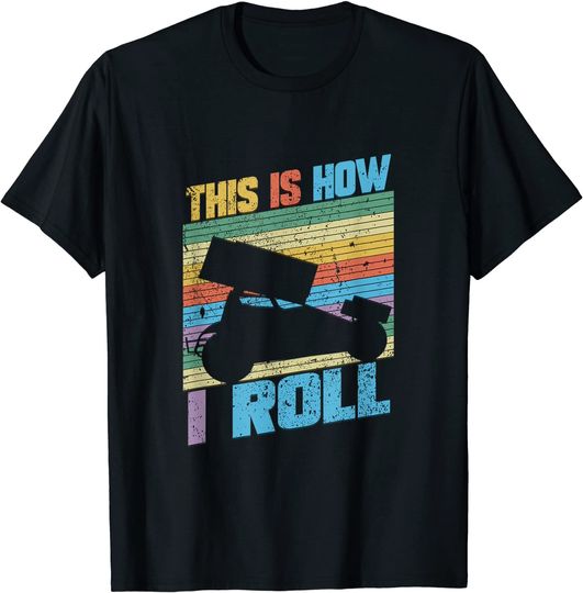 This Is How I Roll Sprint Car Racing Motorsports Dirt Track T-Shirt
