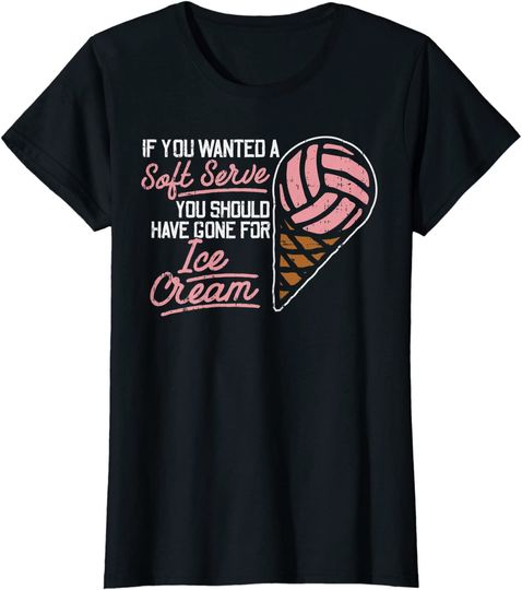 If You Wanted A Soft Serve Volleyball Player Hoodie