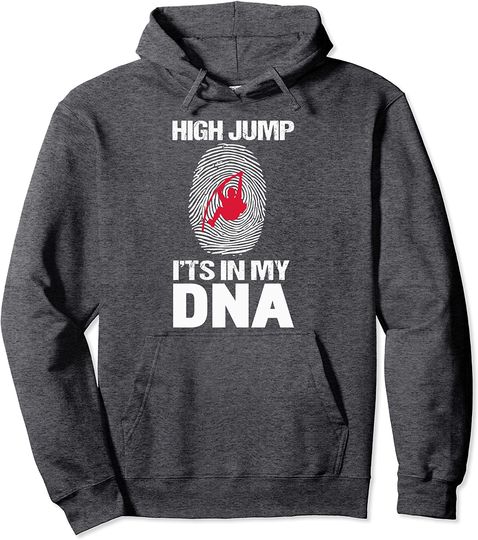 High Jump DNA for High Jumping Player Lover Pullover Hoodie