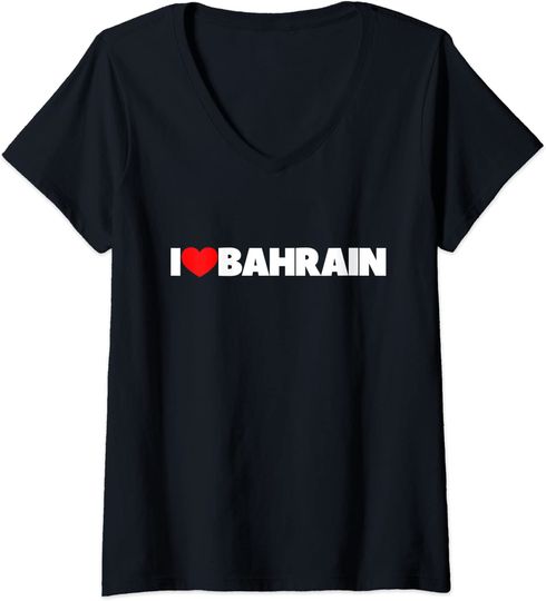 I Love Bahrain T Shirt