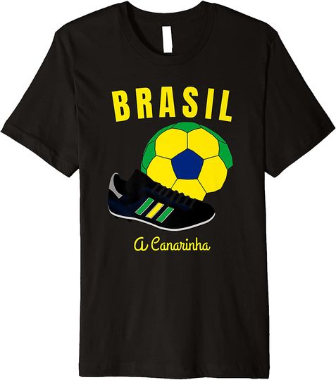 Soccer Brasil Flag T Shirt