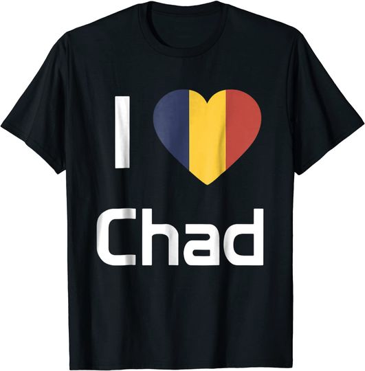 I love Chad Flag T Shirt
