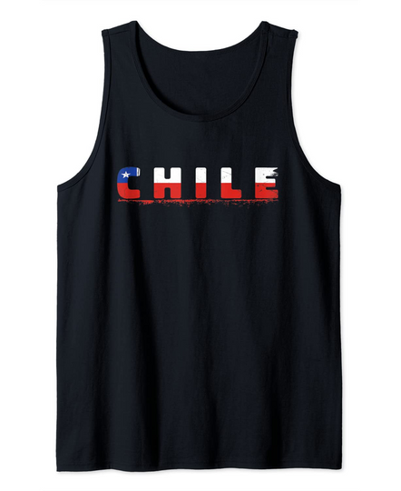 Chilean Flag Tank Top