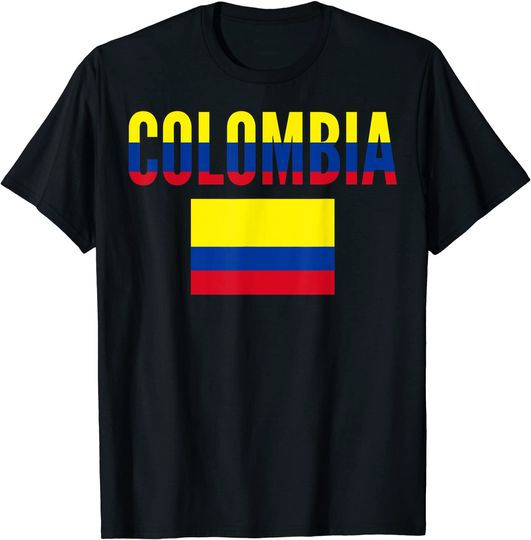 Colombia Country Flag T-Shirt
