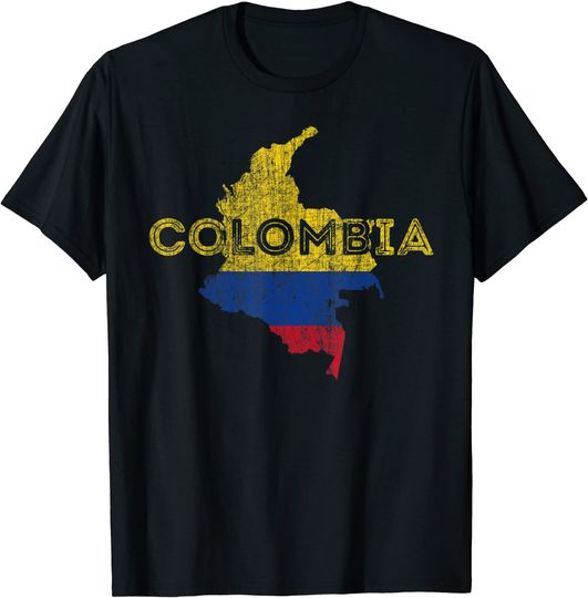 Colombian Flag Souvenir T-Shirt