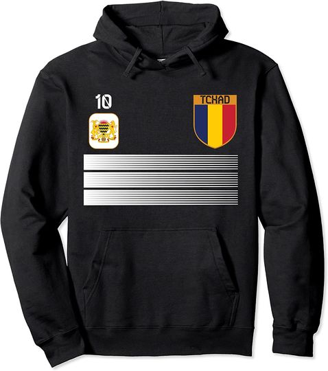 Chad Football Jersey 2021 Tchad Soccer Pullover Hoodie