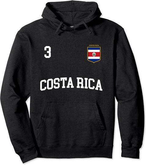 Costa Rica Hoodie Soccer Football Shirt