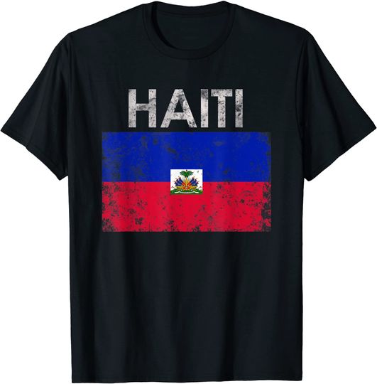 Haiti Flag Pride T Shirt