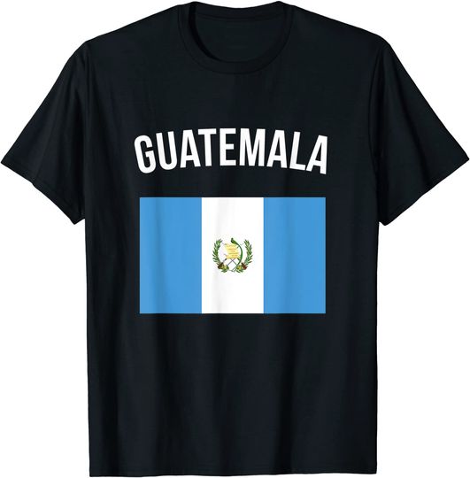 Guatemala Vacation Souvenir Guatemalan Flag T Shirt