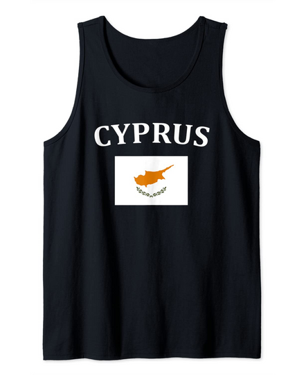 Cypriot Flag I'm Cypriot I love Cyprus Tank Top