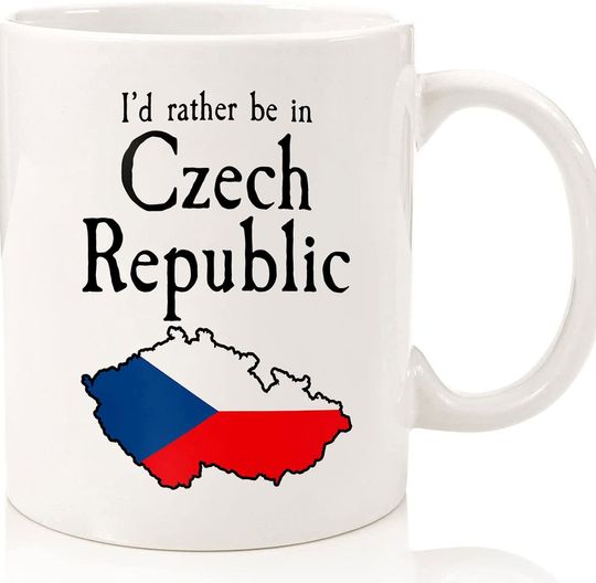 Personalized Czech Republic Gift Coffee Mug