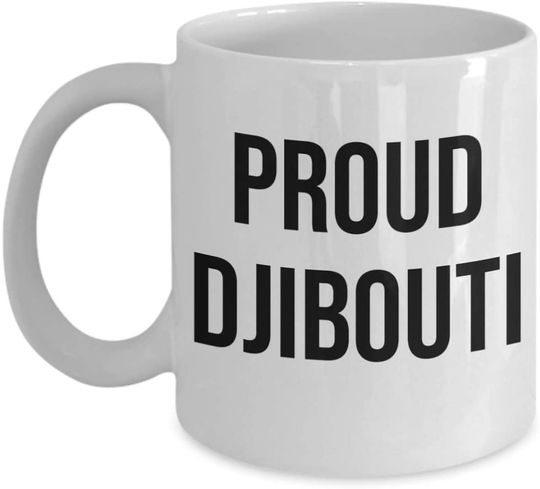 Proud Djibouti Mug Country Nationality Coffee Mug