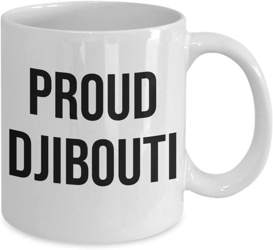 Proud Djibouti Mug Country Nationality Coffee Mug