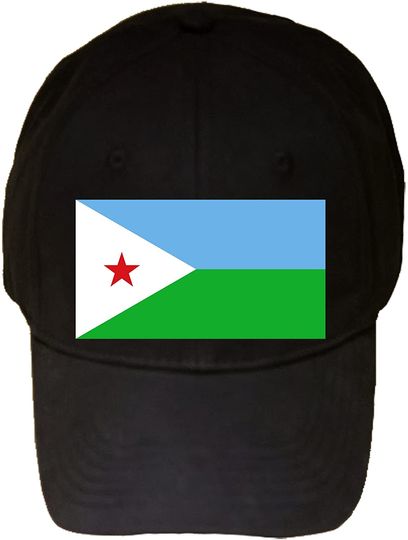 Djibouti World Country National Flags