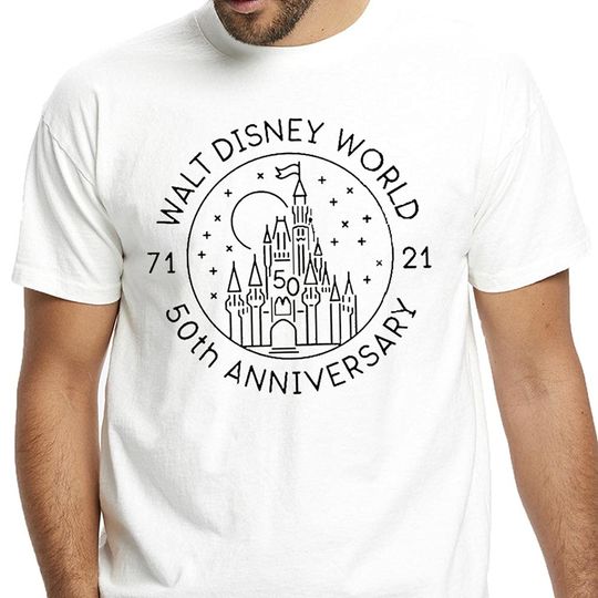 Walt Disney World 71-21, 50th Anniversary Disney T-Shirt