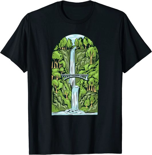 Waterfall Cascade T Shirt