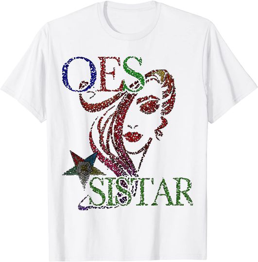 Order Of The Eastern Star OES Sistar Ritual Ring Masonic T Shirt