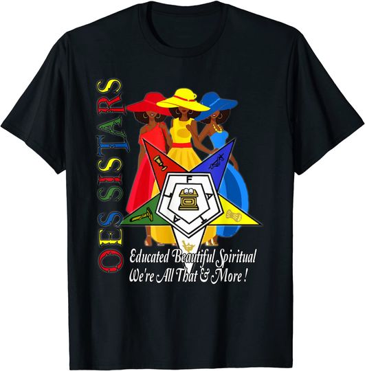 Order Of The Eastern Star OES Fatal Diva Sistar of Color T Shirt