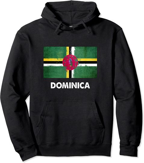 Dominican Dominica Flag Hoodie
