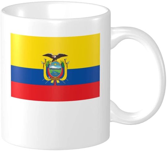 Ecuador Flag Mug Print Theme Ceramic Mug