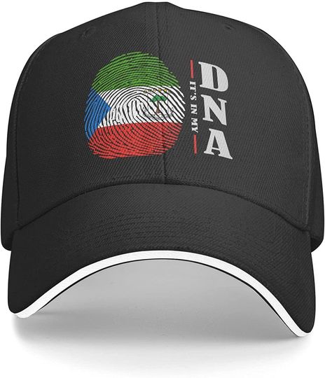 Its in My DNA Equatorial Guinea Flag Baseball Cap
