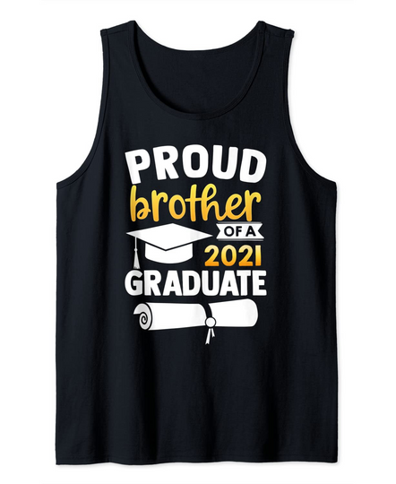 Proud Brother Of A Graduate Tank Top