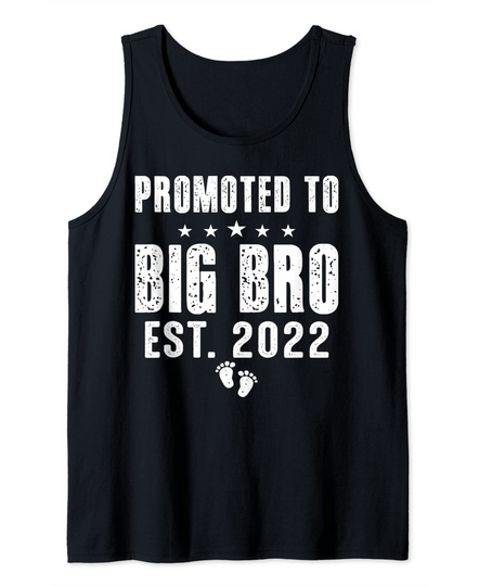 Promoted To Big Bro I'm Going To Be A Big Brother Tank Top