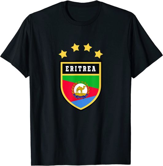 Eritrea Coat of Arms Souvenir Gift T-Shirt