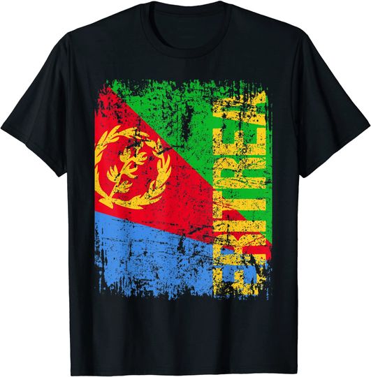 ERITREA Flag Vintage T-Shirt