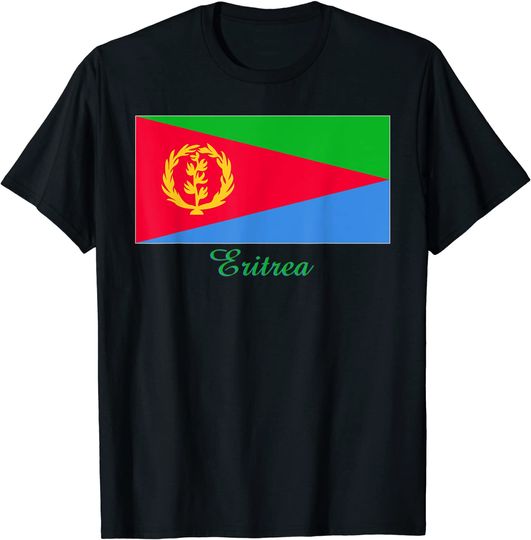 Souvenir Eritrea Flag T-Shirt