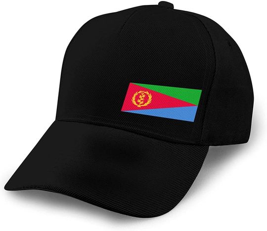 Inspier White Flag of Eritrea Baseball Hat