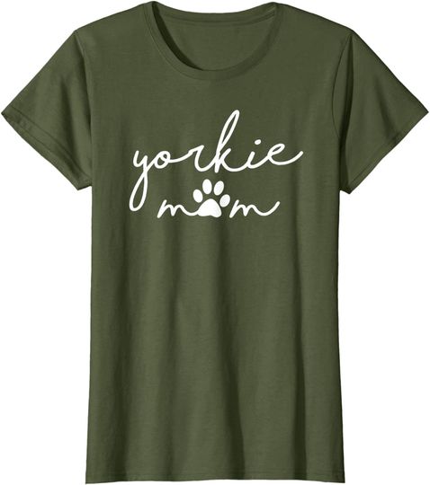 Yorkshire Terrier Dog Mom Cute Yorkie Mom for Women T-Shirt