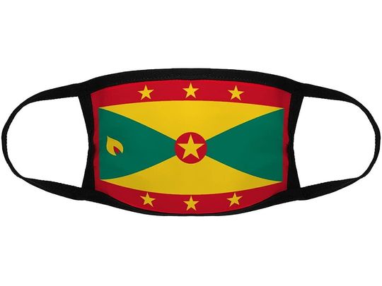Flag of Grenada Mask Adult Breathable