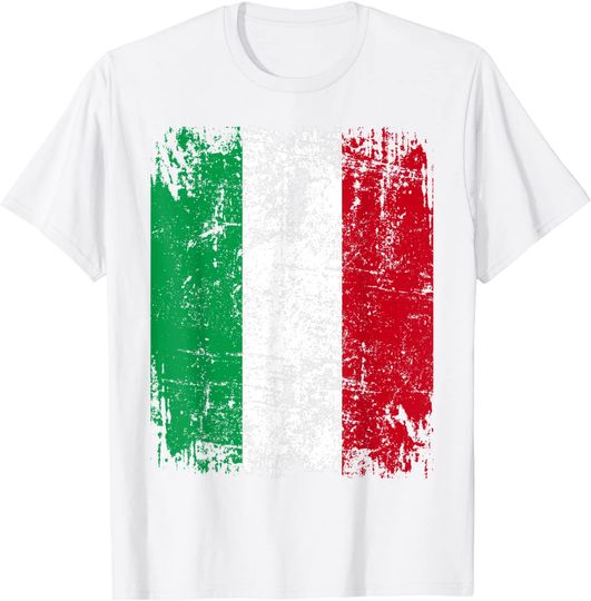 ITALY Vintage Flag T Shirt