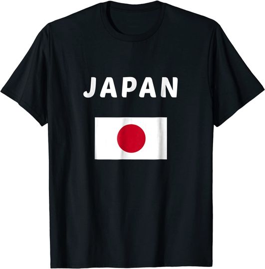 Japan Flag Souvenir T Shirt