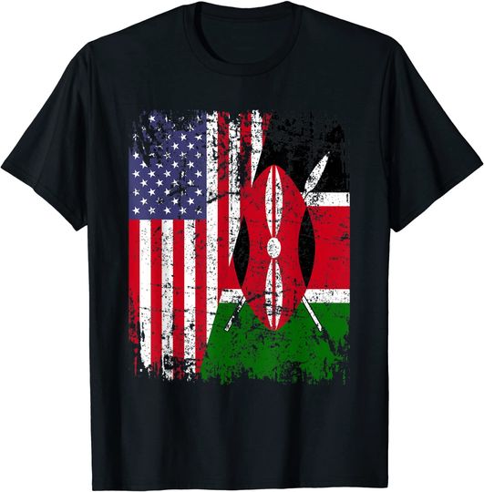 Kenya Flag National Pride T Shirt