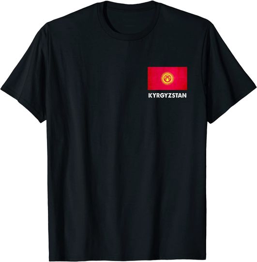 Kyrgyzstan Flag T Shirt