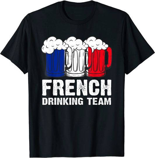 French Drinking Team France T-Shirt